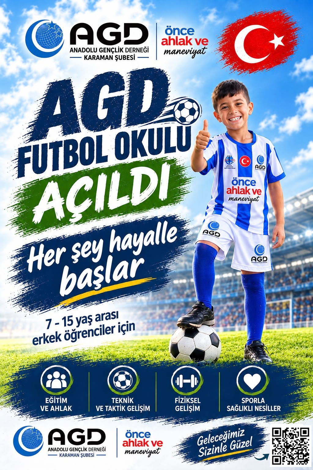Futbol Okulu Afiş