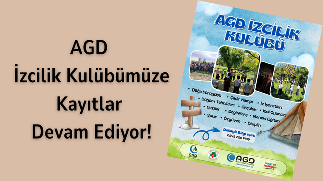 İzcilik Kulübümüze Kayıtlar Devam Ediyor!