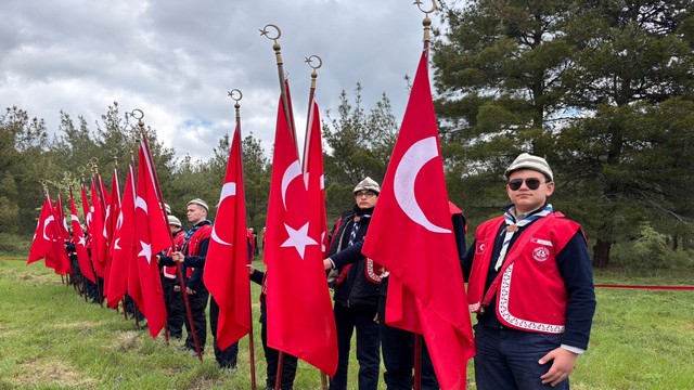 İzcilerimiz 57. Alay Millî Bilinç Kampına Katıldı